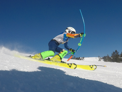 Max Walter im Slalom 2022