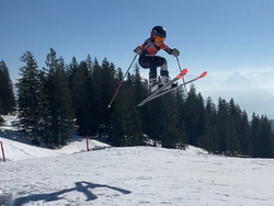Tobias Martin im Skicross auf Grasgehren 2022